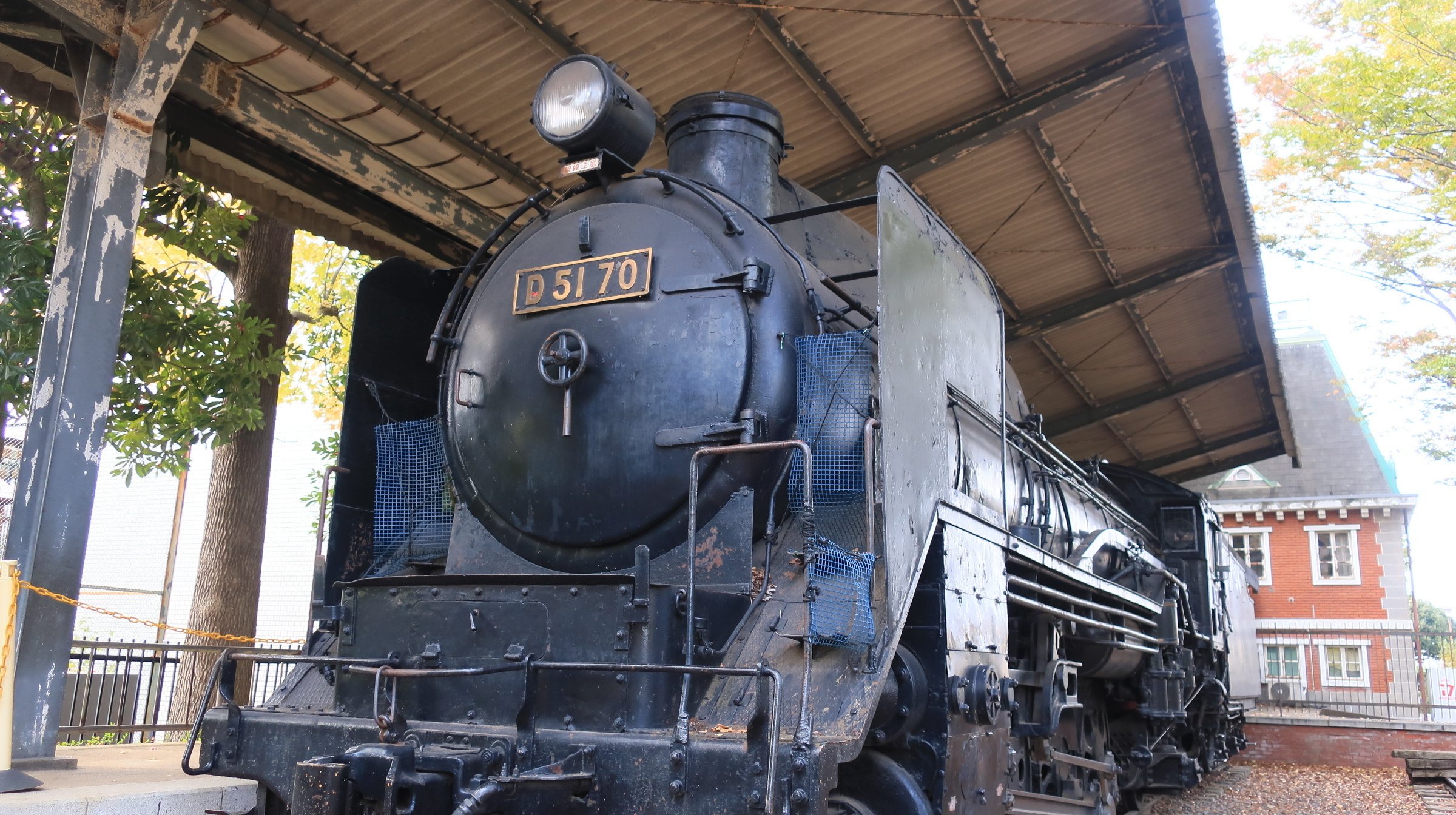 SLのD51形 蒸気機関車（デゴイチ）が見れる「さくら交通公園」茨城県