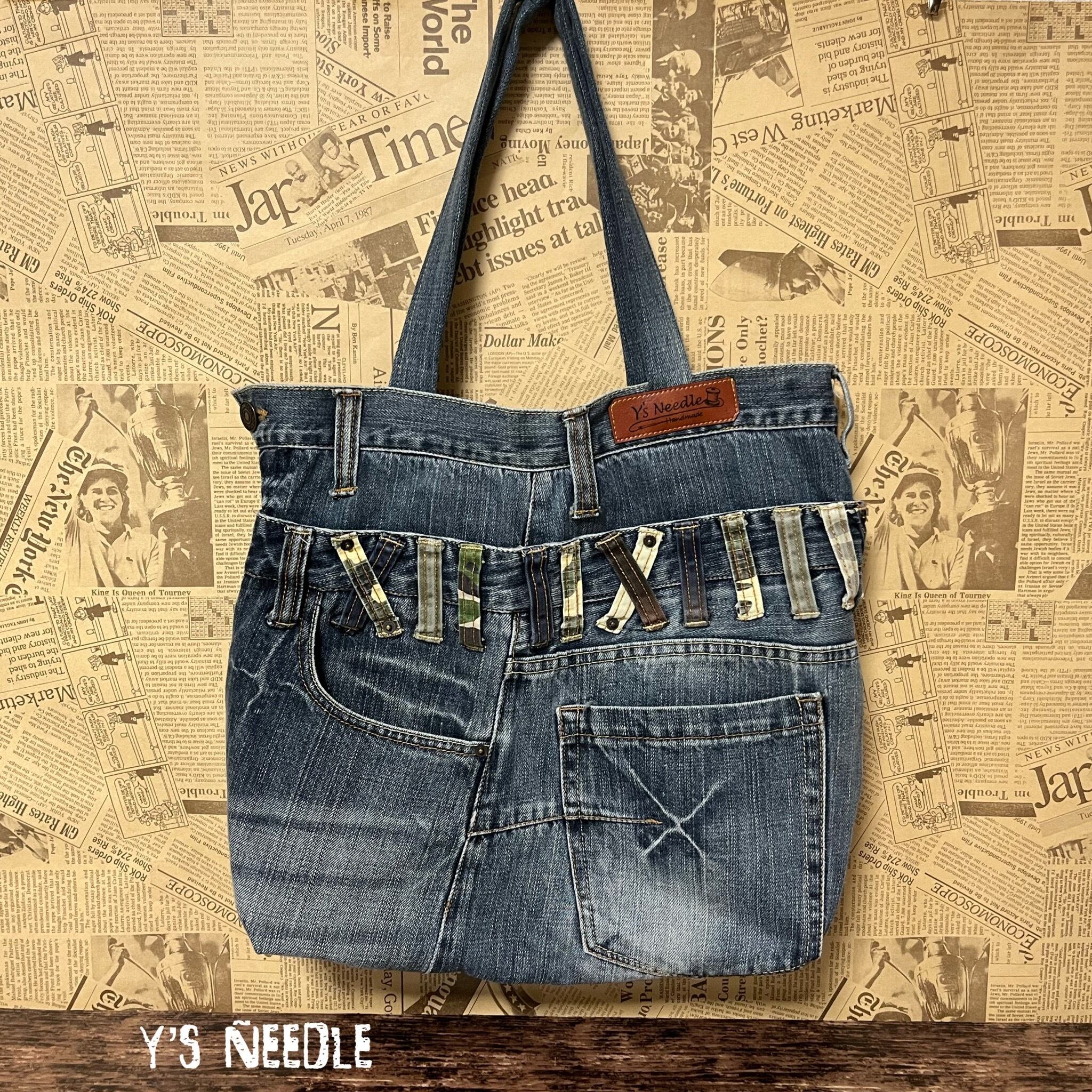 デニムリメイク トートバッグ | Y's Needle