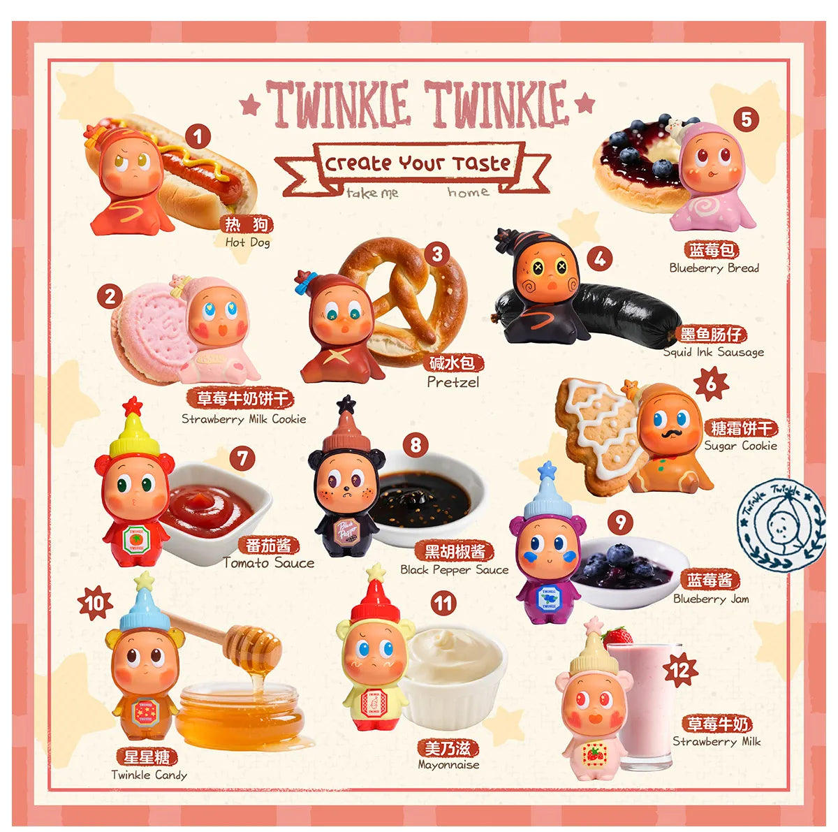 Twinkle Twinkle Create Your Taste Series Figures - B, Blind Box