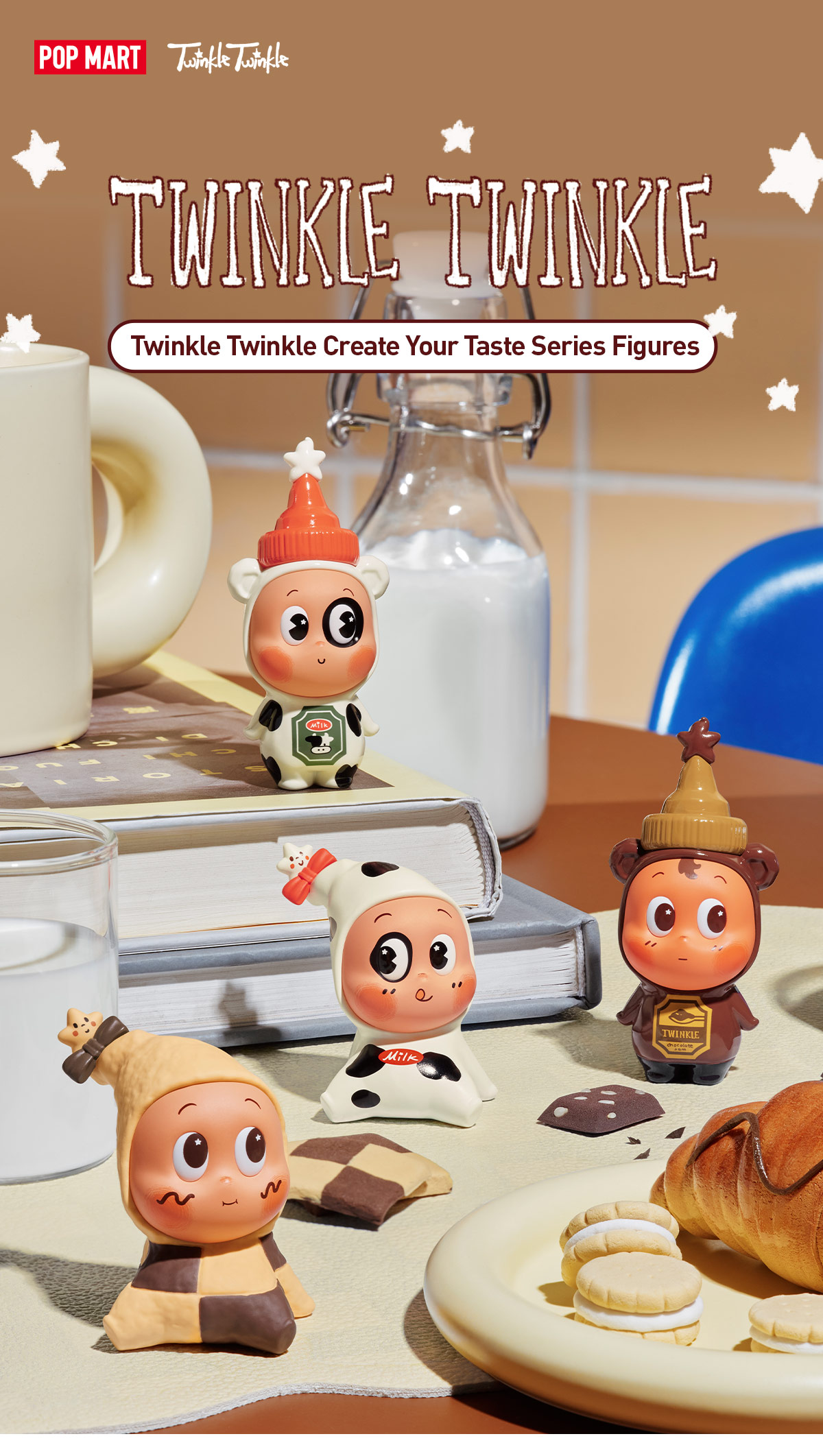 POP NOW:Twinkle Twinkle Create Your Taste Series Figures - A - POP