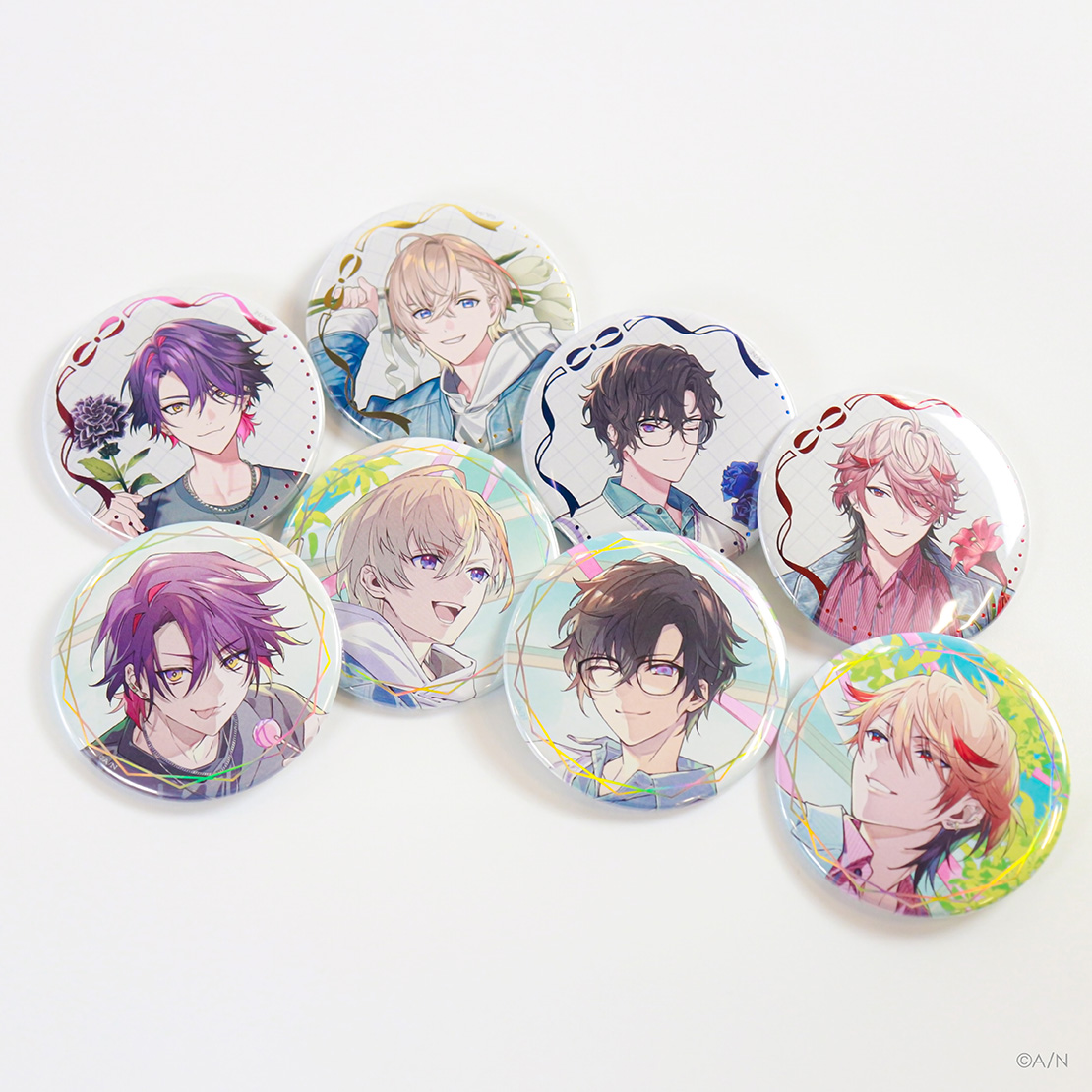 VOLTACTION 2nd Anniversary】ランダム箔押し缶バッジ｜にじさんじ